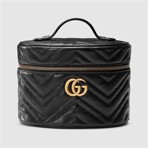 beauty case gucci vintage|Gucci marmont cosmetic case.